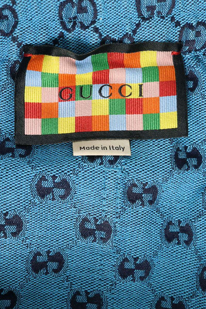 GUCCI GG Monogram Half Shorts Blue Size 46
