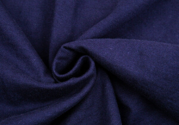 Y's for men Cotton Half-Zip High-Neck Long Sleeve Top Navy Size 3