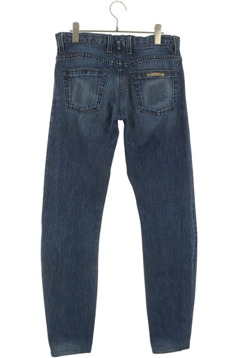 Chrome Hearts JEAN STRTLG FBRC Cross Button Denim Size 31