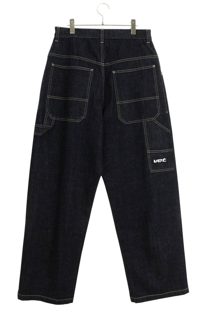 VETEMENTS 25AW Hip-Hop Baggy Denim Jeans Blue Size 29