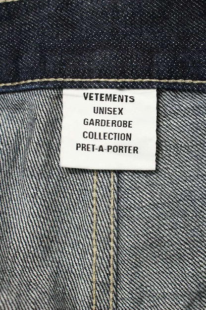 VETEMENTS 25AW Hip-Hop Baggy Denim Jeans Blue Size 29