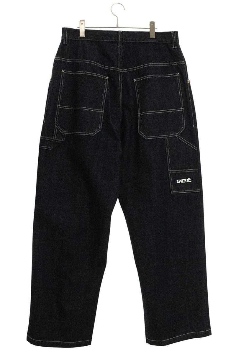 VETEMENTS 25AW Hip-Hop Baggy Denim Jeans Blue Size 31