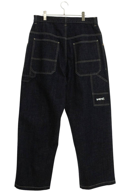 VETEMENTS 25AW Hip-Hop Baggy Denim Jeans Blue Size 31