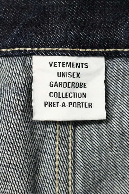 VETEMENTS 25AW Hip-Hop Baggy Denim Jeans Blue Size 31
