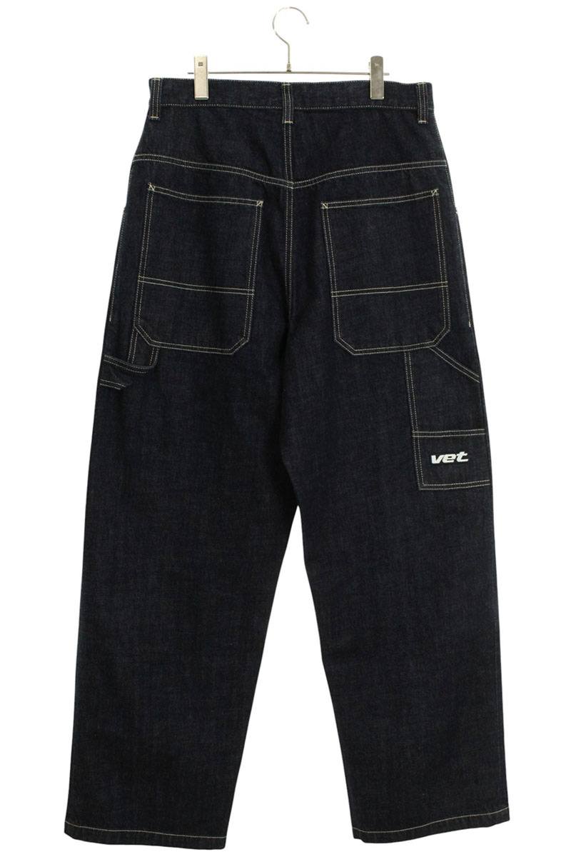 VETEMENTS 25AW Hip-Hop Baggy Denim Jeans Blue Size 30
