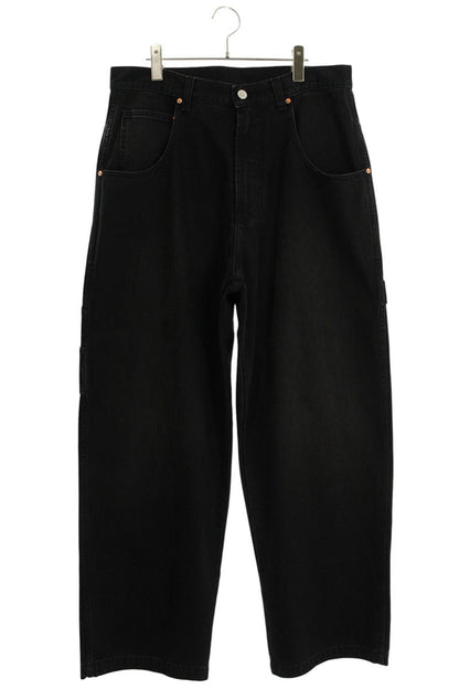 VETEMENTS 25AW Hip-Hop Baggy Denim Jeans Black Size 31