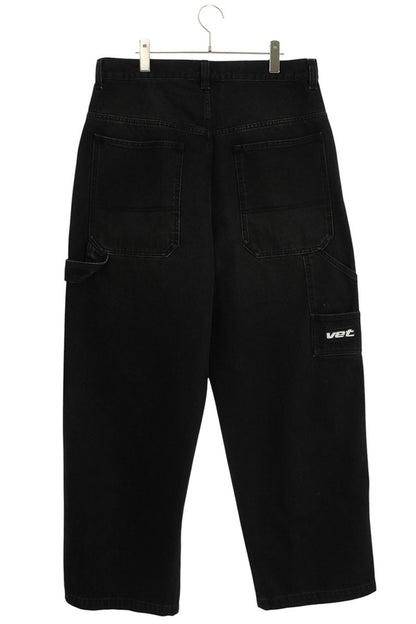 VETEMENTS 25AW Hip-Hop Baggy Denim Jeans Black Size 31