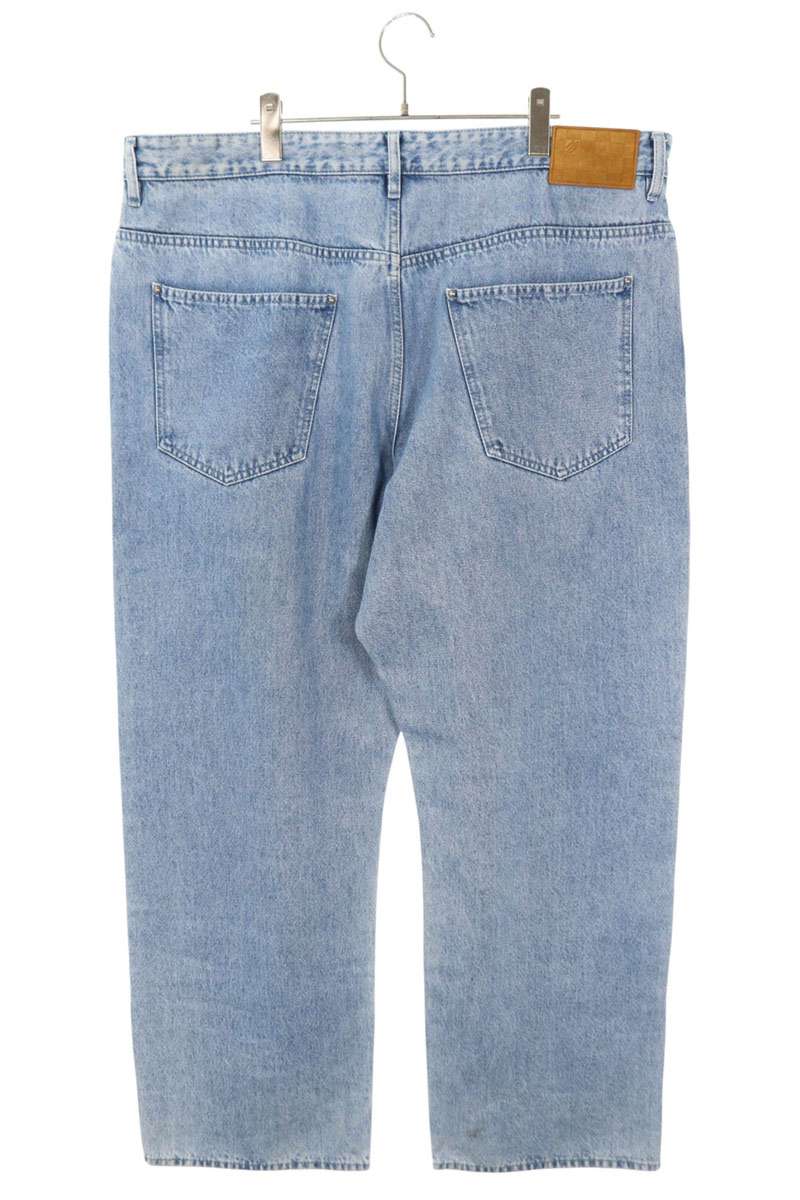 LOUISVUITTON Monogram Skate Denim Pants Indigo Size 30