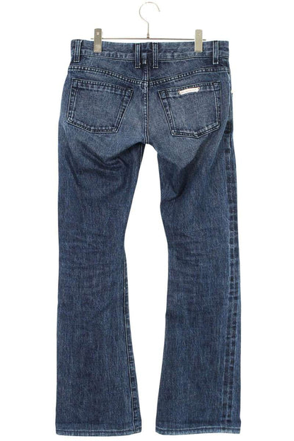 Chrome Hearts Cross Ball Button Flare Denim Indigo Size 31