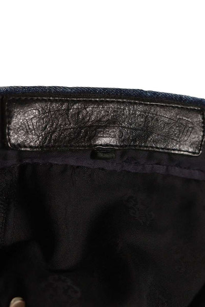 Chrome Hearts DNM PANTS CRS BTN INDIGO Washed Denim Size 32