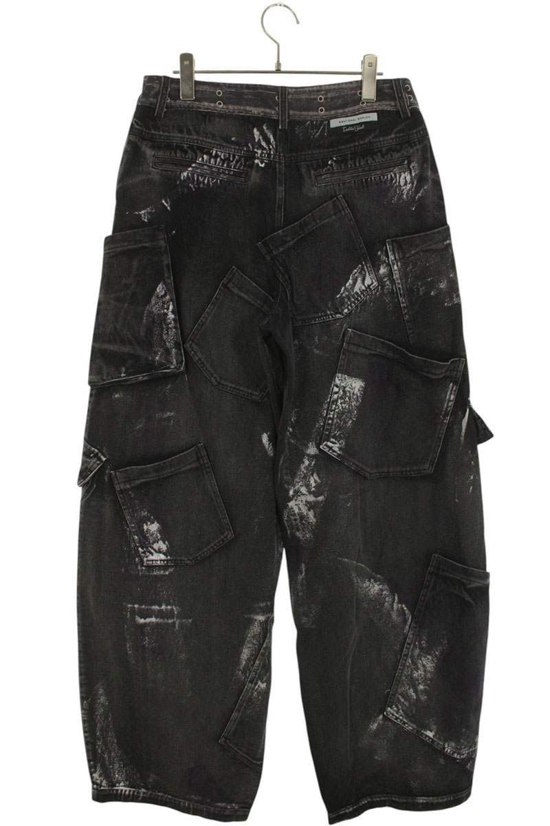EMOTIONAL WORLD 25SS Wild Patched-Pocket Denim Size 34