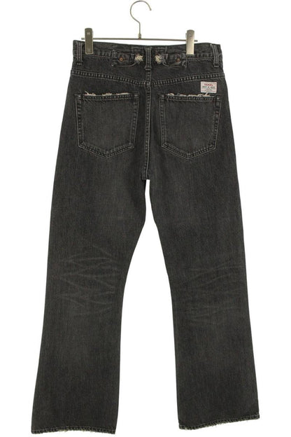 DAIRIKU 25SS Washed Flare Denim Pants Black Size 29