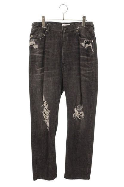 Balenciaga Denim Pants Black Size XS