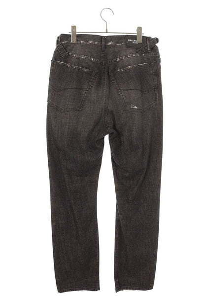 Balenciaga Denim Pants Black Size XS