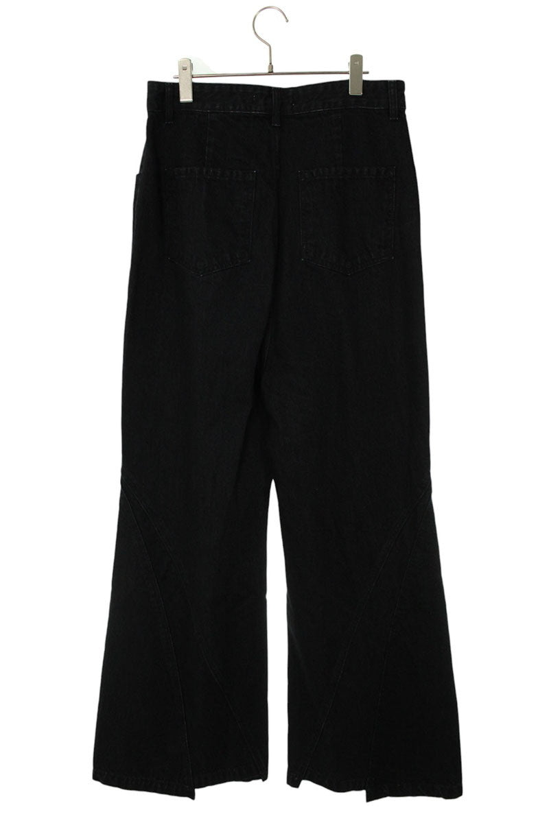 FFF POSTAL SERVICE Black Wide Damaged Denim Size 32