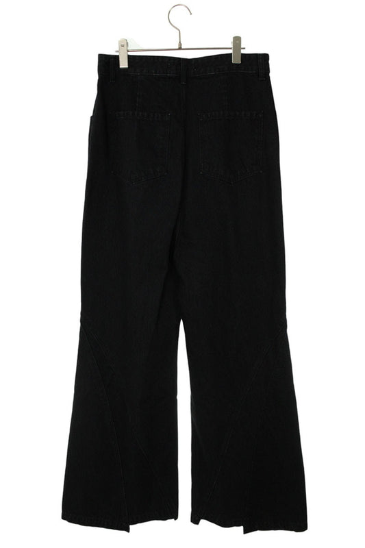 FFF POSTAL SERVICE Black Wide Damaged Denim Size 32