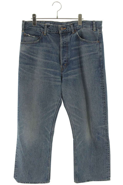 CELINE Indigo Cotton Straight Denim Pants Size 34