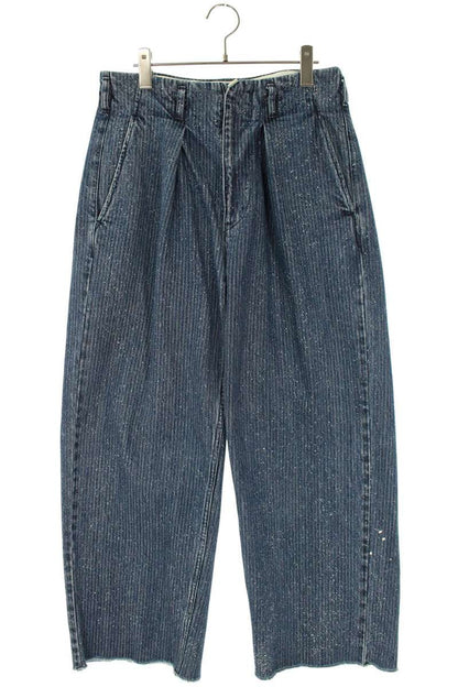 saby Indigo Cotton Tuck Baggy Type 2 Denim Size 30