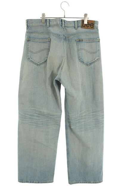 BEAMS x Lee Blue Distressed Denim Pants Size 36