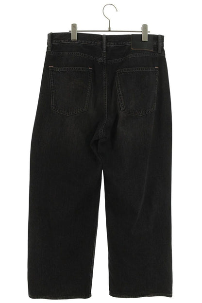 Acne Studios VINTAGE Wide Denim Pants Black Size 48