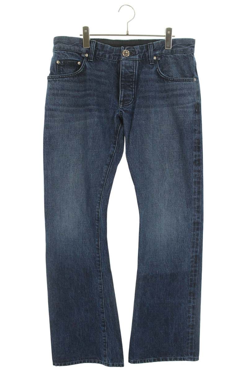 Chrome Hearts DNM PANTS Cross Button Fly Denim Size 36