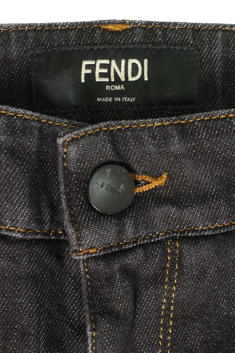 Fendi Denim Pants Blue Size 32