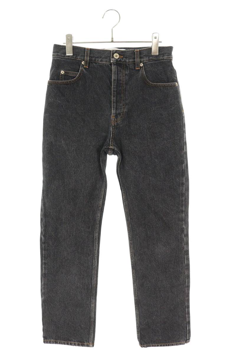 LOEWE Black Cotton Button-Fly Denim Pants Size 32