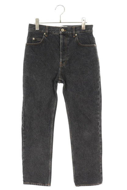 LOEWE Black Cotton Button-Fly Denim Pants Size 32