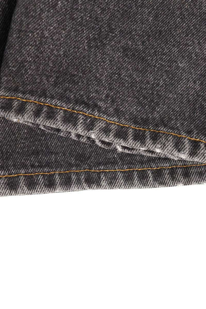 LOEWE Black Cotton Button-Fly Denim Pants Size 32