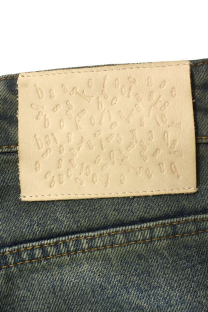 Basketcase Lax baggy denim paint splatters Distressed Pants Size 32