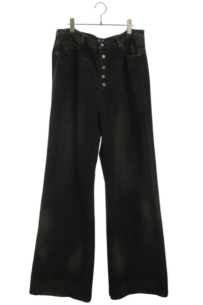 THUG CLUB 24AW CHIMERA PANTS Back Adorned Black Size 36