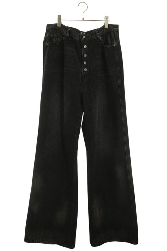 THUG CLUB 24AW CHIMERA PANTS Back Adorned Black Size 36