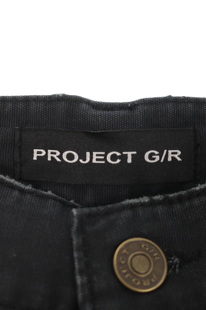 PROJECT G/R Denim Pants Black Size 2