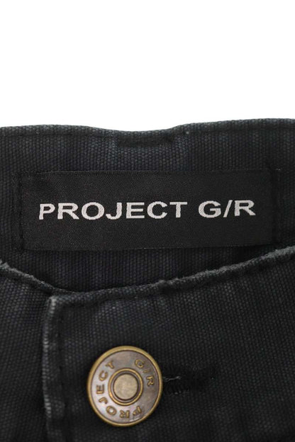 PROJECT G/R Denim Pants Black Size 2