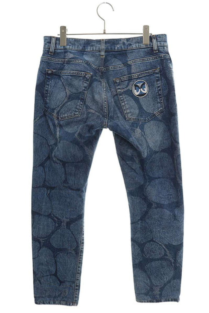 DOLCE & GABBANA 21SS All-Over Print Skinny Denim Size 33