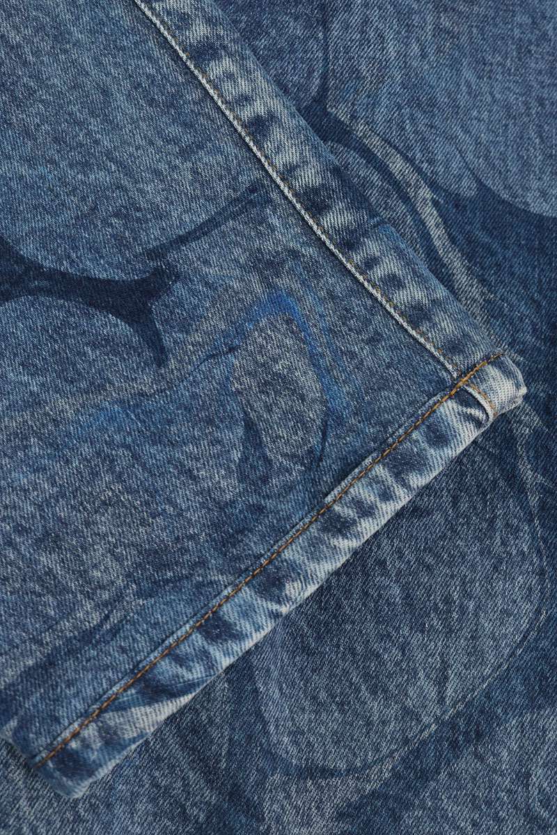DOLCE & GABBANA 21SS All-Over Print Skinny Denim Size 33
