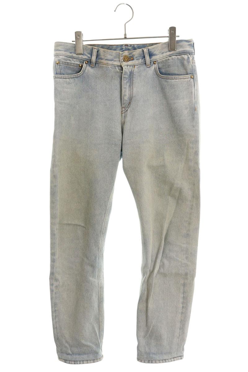 Louis Vuitton 21AW Washed Denim Pants Blue Size 28