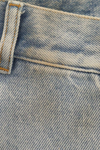 Louis Vuitton 21AW Washed Denim Pants Blue Size 28