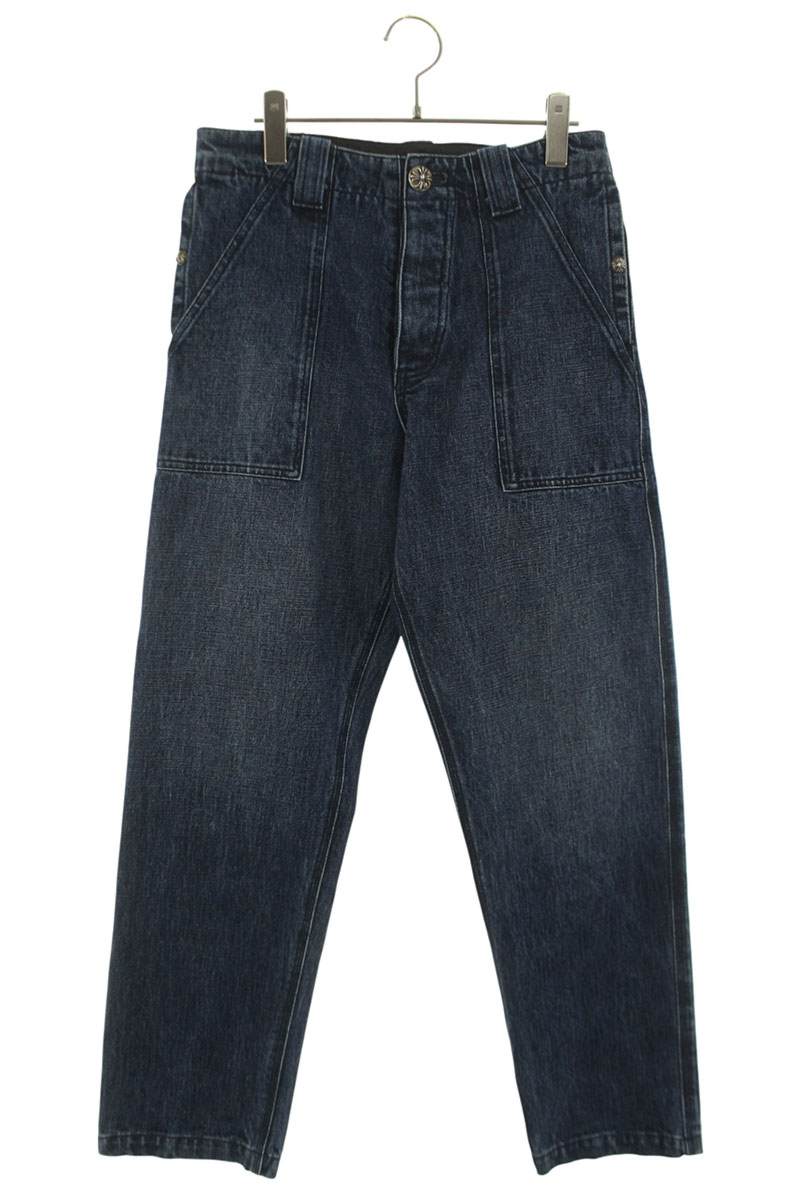 Chrome Hearts Cross Ball Fatigue Cargo Denim Size 30