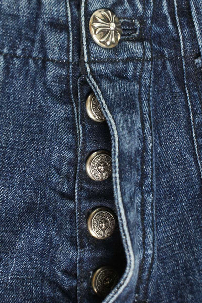 Chrome Hearts Cross Ball Fatigue Cargo Denim Size 30