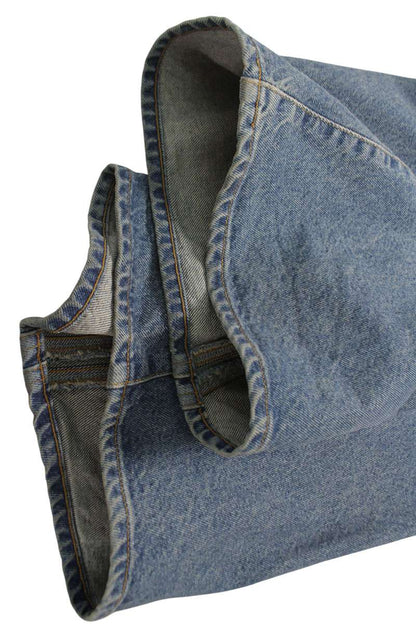 NVRFRGT 3D Twisted Wide Denim Pants Indigo Size 30