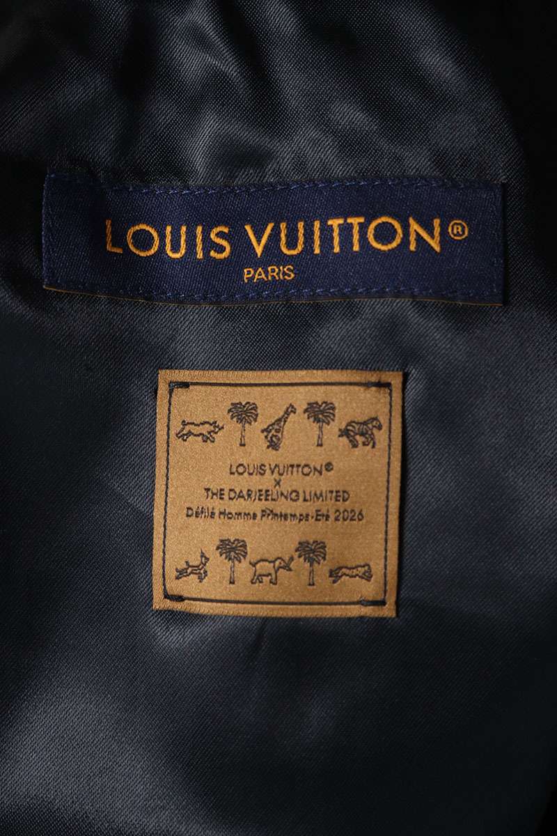 LOUISVUITTON 26SS Animal Embroidered Baggy Denim Size 30