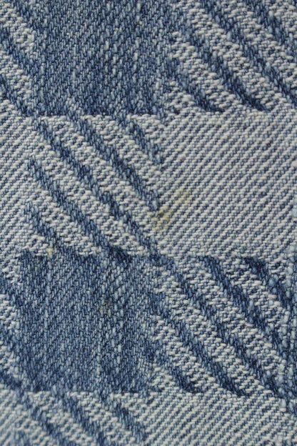 AMI Alexandre Mattiussi Check Pattern Denim Indigo Size 29