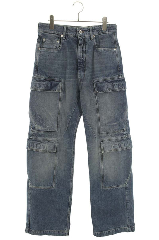 DRKSHDW DWB Cargo Denim Pants Blue Size 28