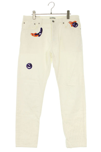 DIOR White Denim Pants Size 33