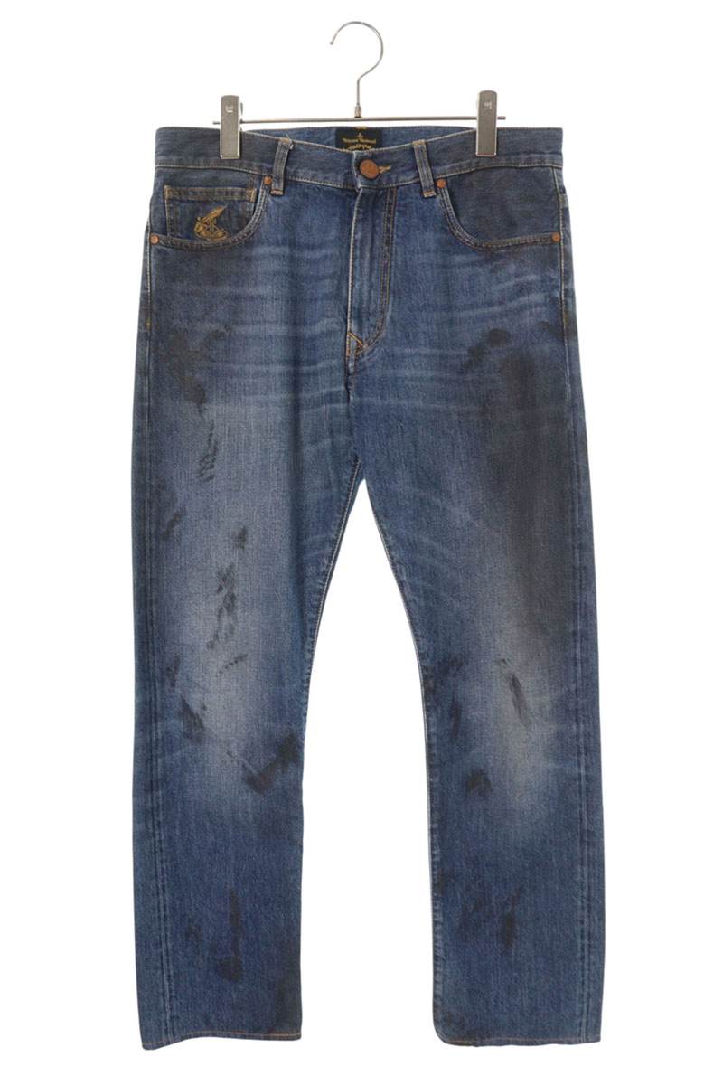 Vivienne Westwood ANGLOMANIA HARRIS JEANS Dust Wash Size 31