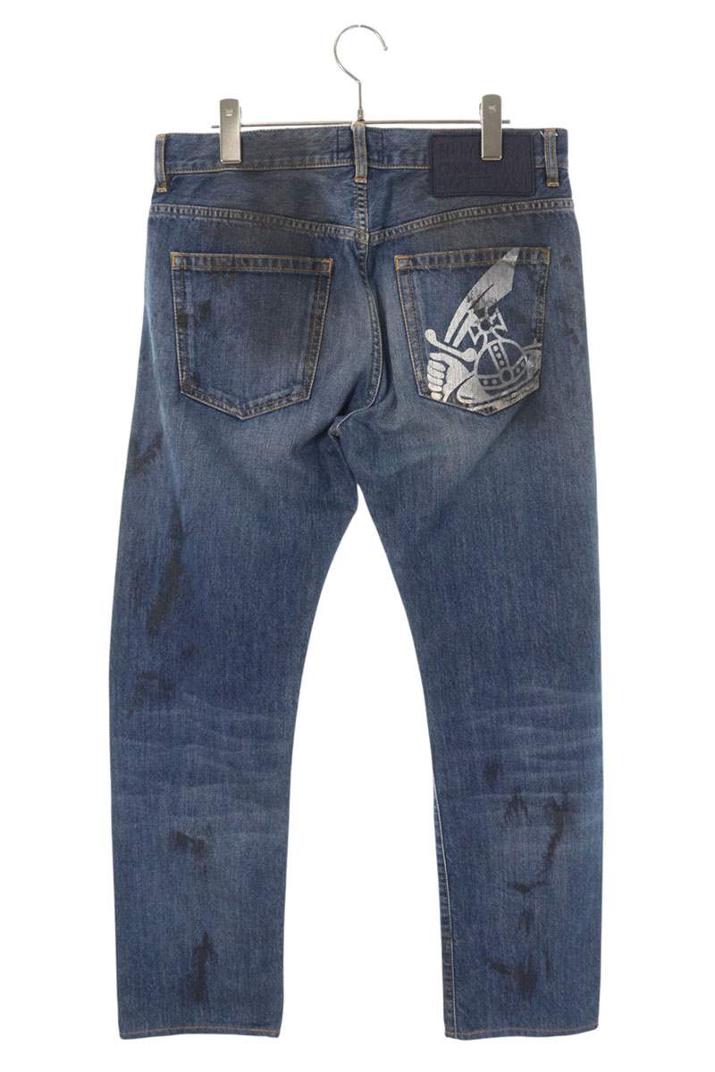 Vivienne Westwood ANGLOMANIA HARRIS JEANS Dust Wash Size 31