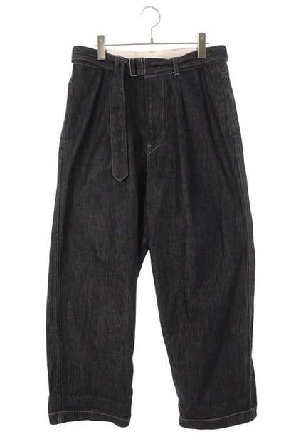Graphpaper colorfast denim belted pants Size 32