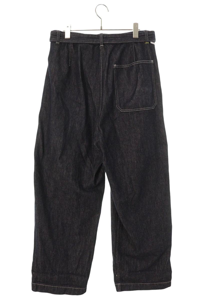 Graphpaper colorfast denim belted pants Size 32
