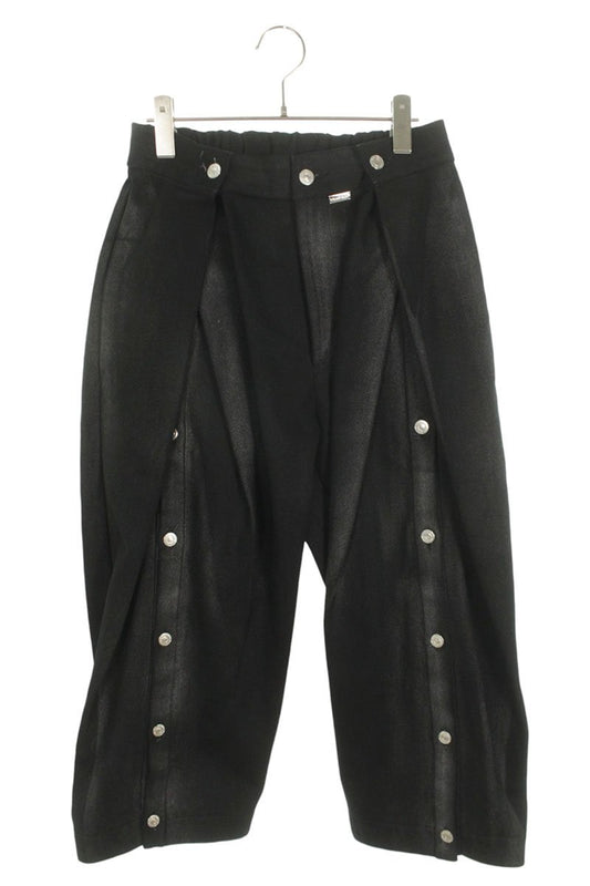 MIKAGE SHIN 25AW Glitter Tuck Wide Denim Pants Size 30